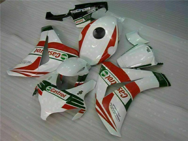 Compra Carenados Moto Honda CBR1000RR 2008-2011 - Blanco Rojo Verde Castrol