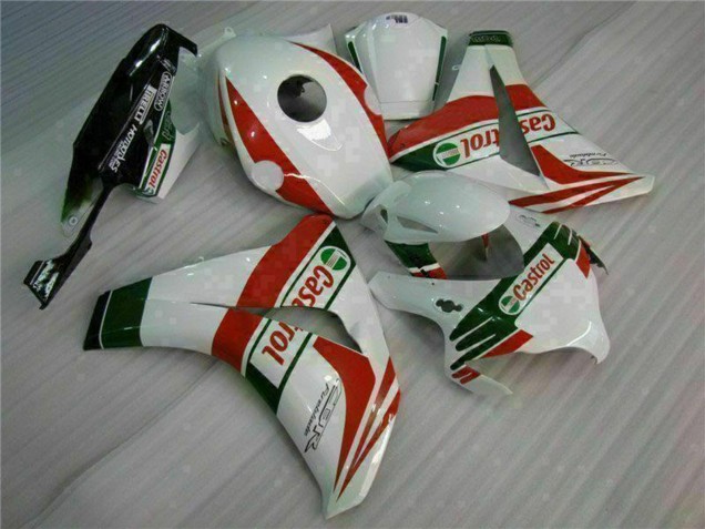 Compra Carenados Moto Honda CBR1000RR 2008-2011 - Blanco Rojo Verde Castrol