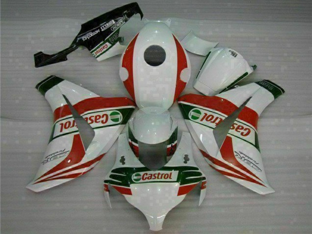 Compra Carenados Moto Honda CBR1000RR 2008-2011 - Blanco Rojo Verde Castrol