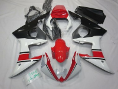Compra Carenados Moto Yamaha R6 2005 - Blanco Rojo Negro