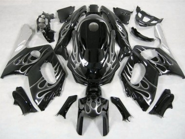 Compra Carenados Moto Yamaha YZF600R Thundercat 1996-2007 - Negro Brillante Plata Llama