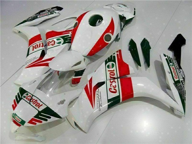 Compra Carenado Moto Honda CBR1000RR 2012-2016 - Blanco Rojo Verde Castrol