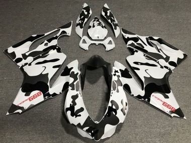 Compra Carenados Moto Ducati 899 2011-2014 - Blanco Negro Camouflage