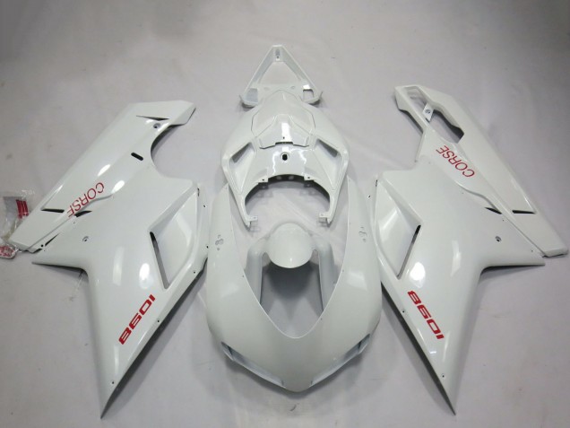 Compra Carenados Moto Ducati 1098 2007-2014 - Blanco Corse