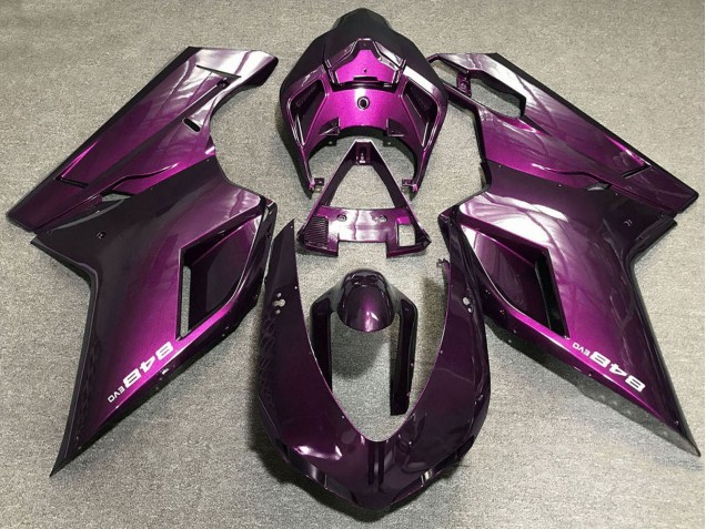 Compra Carenados Moto Ducati 848 2007-2014 - Púrpura