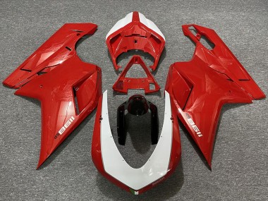 Compra Carenados Moto Ducati 1198 2007-2014 - Rojo Blanco Negro