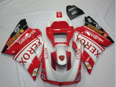 Compra Carenados Moto Ducati 748 916 996 998 1993-2005 - Blanco Rojo Negro Brillante Xerox