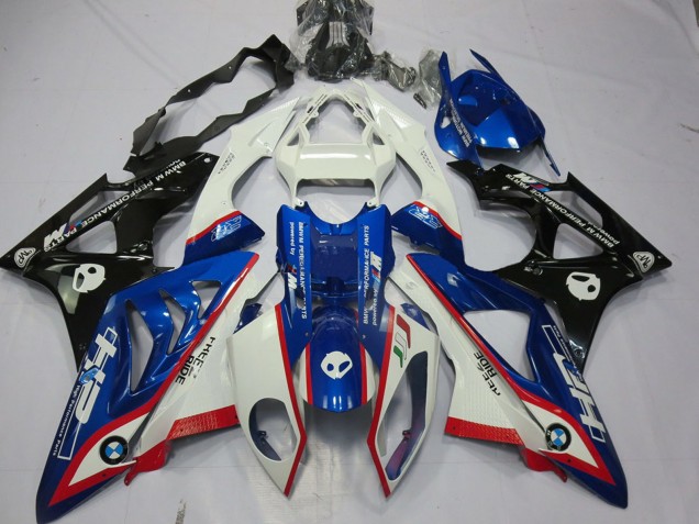 Compra Carenado Moto BMW S1000RR 2009-2014 - Blanco Rojo Azul Negro Brillante HP