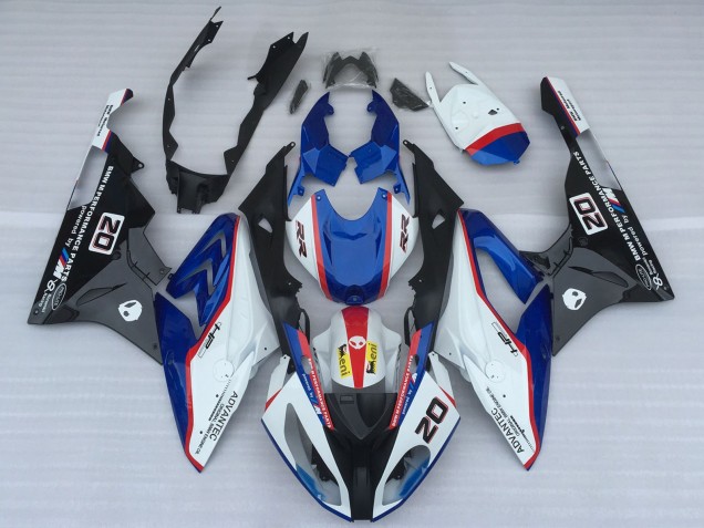 Compra Carenados Moto BMW S1000RR 2017-2018 - Blanco Azul Rojo Negro Brillante OEM Estilo