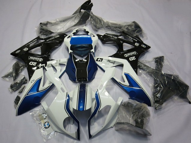 Compra Carenado Moto BMW S1000RR 2015-2016 - Blanco Azul Negro Brillante