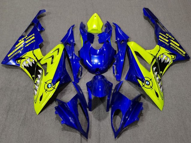 Compra Carenados Moto BMW S1000RR 2009-2014 - Amarillo Azul Tiburón
