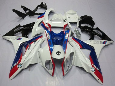 Compra Kits Carenado Moto BMW S1000RR 2009-2014 - Blanco Rojo Azul Negro Brillante
