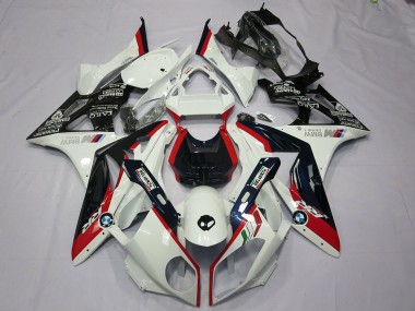 Compra Kits Carenado Moto BMW S1000RR 2009-2014 - Blanco Rojo Negro Brillante