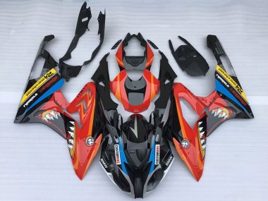 Compra Carenados Moto BMW S1000RR 2015-2016 - Rojo Negro Brillante Tiburón