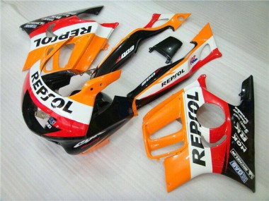 Compra Carenado Moto Honda CBR600 F3 1995-1996 - Naranja Blanco Rojo Negro Brillante Repsol