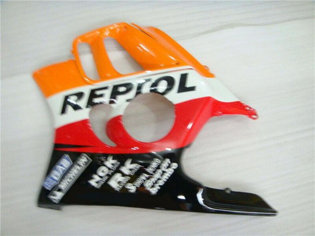 Compra Carenado Moto Honda CBR600 F3 1995-1996 - Naranja Blanco Rojo Negro Brillante Repsol
