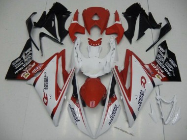 Compra Carenado Moto Triumph Daytona 675 2013-2016 - Blanco Rojo Negro Brillante
