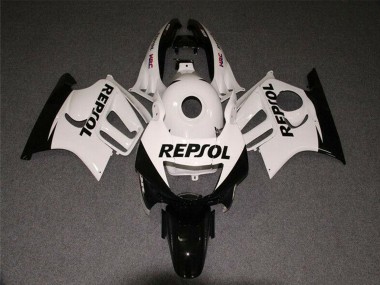 Compra Carenados Moto Honda CBR600 F3 1997-1998 - Blanco Negro Brillante Repsol