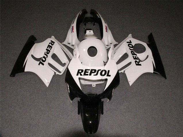 Compra Carenados Moto Honda CBR600 F3 1997-1998 - Blanco Negro Brillante Repsol