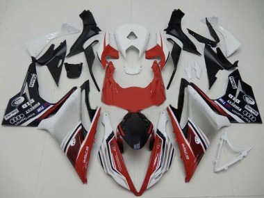 Compra Carenados Moto Triumph Daytona 675 2013-2016 - Blanco Rojo Plata Negro Brillante