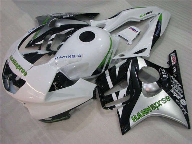 Compra Carenados Moto Honda CBR600 F3 1995-1996 - Blanco Plata Verde Hannspree