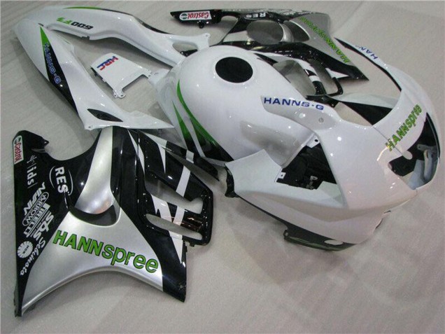 Compra Carenados Moto Honda CBR600 F3 1995-1996 - Blanco Plata Verde Hannspree