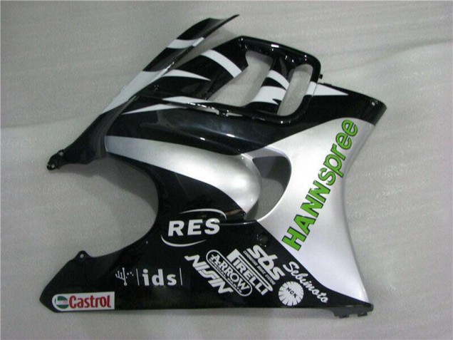 Compra Carenados Moto Honda CBR600 F3 1995-1996 - Blanco Plata Verde Hannspree