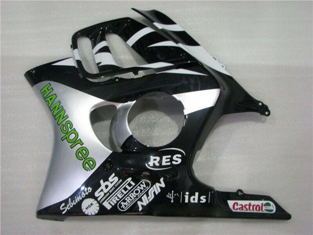 Compra Carenados Moto Honda CBR600 F3 1995-1996 - Blanco Plata Verde Hannspree