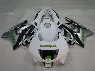Compra Carenados Moto Honda CBR600 F3 1995-1996 - Blanco Plata Verde Hannspree