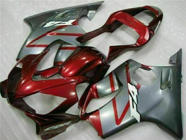 Compra Kits Carenado Moto Honda CBR600 F4i 2001-2003 - Plata Rojo