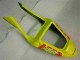 Compra Carenados Moto Honda CBR600 F4i 2001-2003 - Amarillo Naranja Negro Brillante Rossi 46