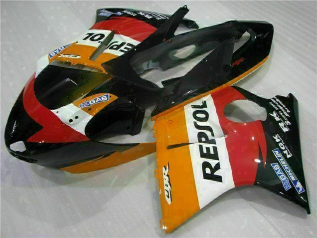 Compra Carenado Moto Honda CBR1100XX Blackbird 1996-2007 - Naranja Blanco Rojo Negro Brillante Repsol