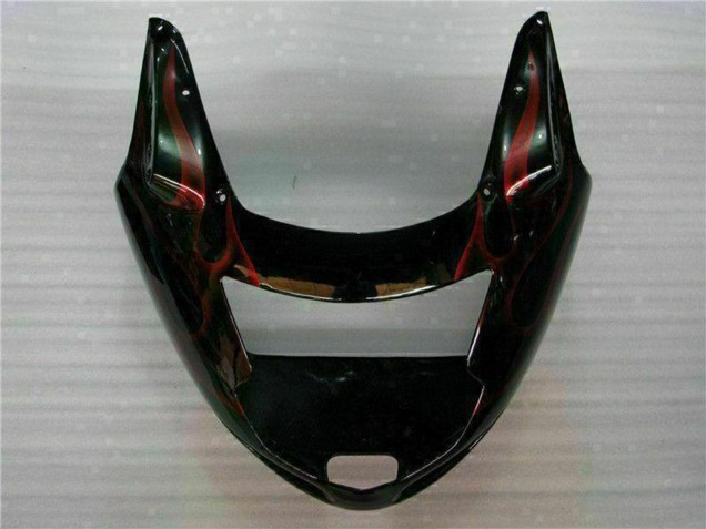 Compra Carenado Moto ABS Honda CBR1100XX Blackbird 1996-2007 - Negro Brillante Rojo Llama