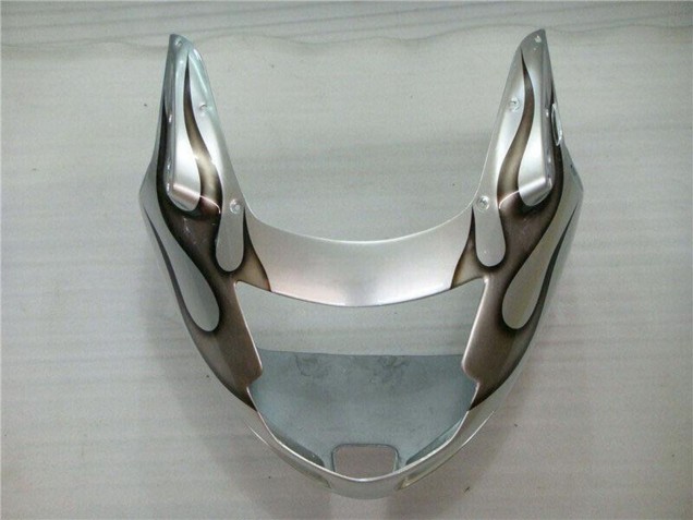 Compra Carenado Moto Honda CBR1100XX Blackbird 1996-2007 - Plata Negro Llama