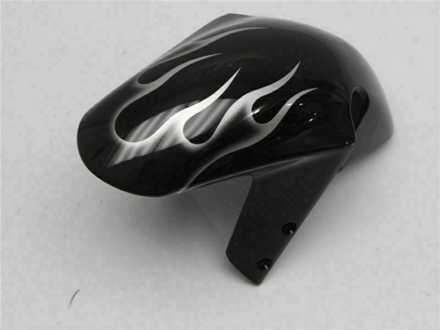 Compra Carenados Moto Suzuki GSXR 600/750 2001-2003 - Negro Brillante Plata Llama