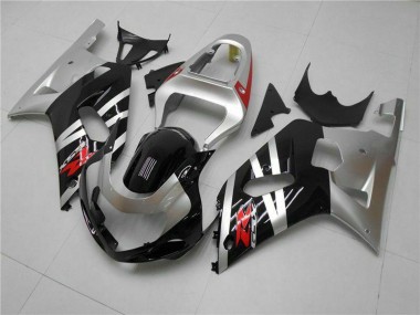 Compra Carenados Moto Suzuki GSXR 600/750 2001-2003 - Plata Negro Brillante Rojo
