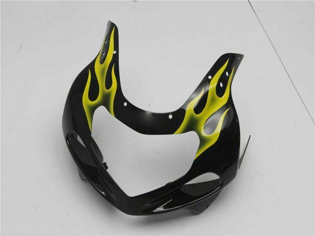 Compra Carenados Moto Suzuki GSXR 600/750 2001-2003 - Negro Brillante Amarillo Llama