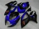 Compra Carenados Moto Suzuki GSXR 600/750 2006-2007 - Azul Negro Mate Rojo