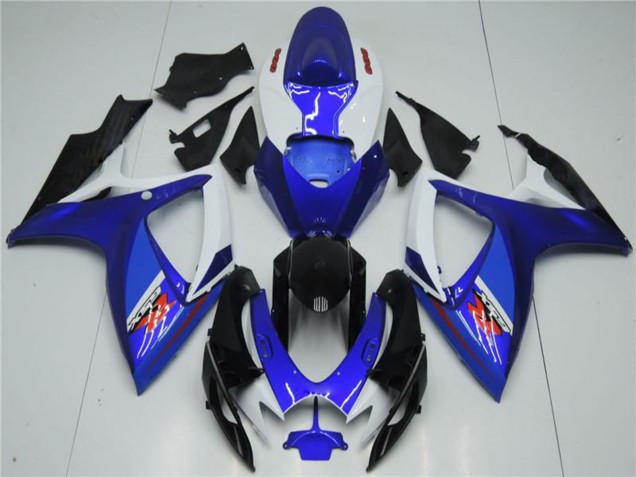 Compra Carenado Moto Suzuki GSXR 600/750 2006-2007 - Blanco Azul Negro Rojo