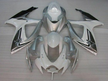 Compra Carenados Moto Suzuki GSXR 600/750 2006-2007 - Blanco Plata