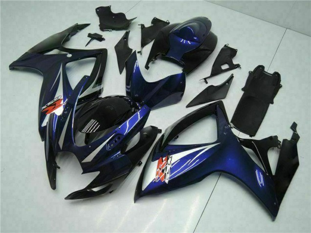 Compra Carenados Moto Suzuki GSXR 600/750 2006-2007 - Negro Brillante Azul