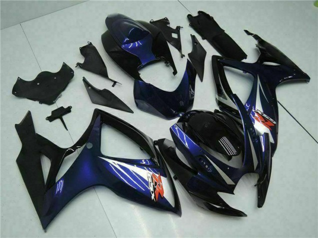 Compra Carenados Moto Suzuki GSXR 600/750 2006-2007 - Negro Brillante Azul