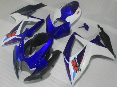 Compra Carenados Moto Suzuki GSXR 600/750 2006-2007 - Blanco Azul Negro Rojo