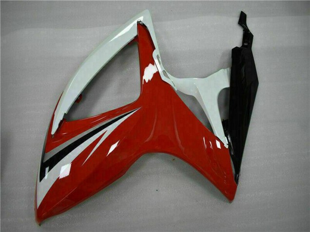 Compra Carenados Moto Suzuki GSXR 600/750 2006-2007 - Blanco Rojo Negro Brillante Raya