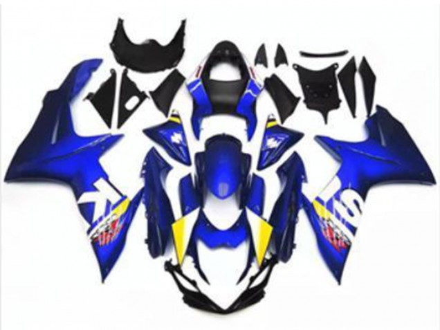 Compra Carenado Moto Suzuki GSXR 600/750 2011-2024 - Azul Blanco