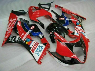 Compra Carenados Moto Suzuki GSXR 1000 2003-2004 - Rojo Negro Azul Yoshimura