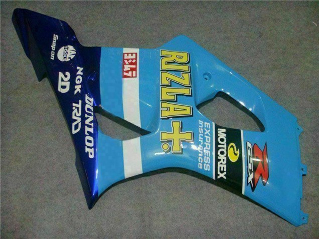 Compra Carenados Moto Suzuki GSXR 1000 2003-2004 - Azul Blanco Amarillo Rizla