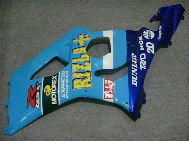 Compra Carenados Moto Suzuki GSXR 1000 2003-2004 - Azul Blanco Amarillo Rizla