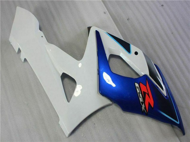 Compra Kits Carenado Moto Suzuki GSXR 1000 2005-2006 - Blanco Azul Negro Brillante