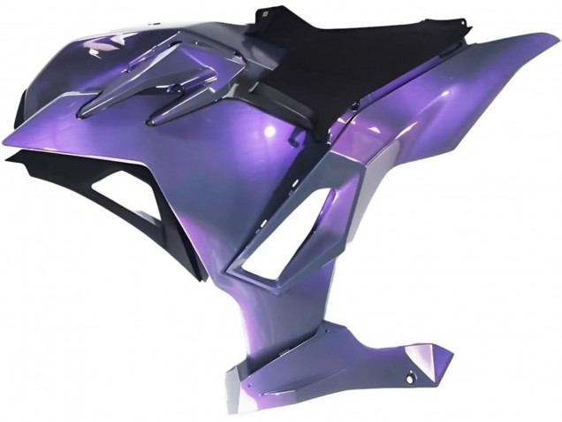 Compra Carenados Moto Kawasaki Ninja 500 EX500R 2024-2025 - Camaleón Gris Dazz Púrpura Perla